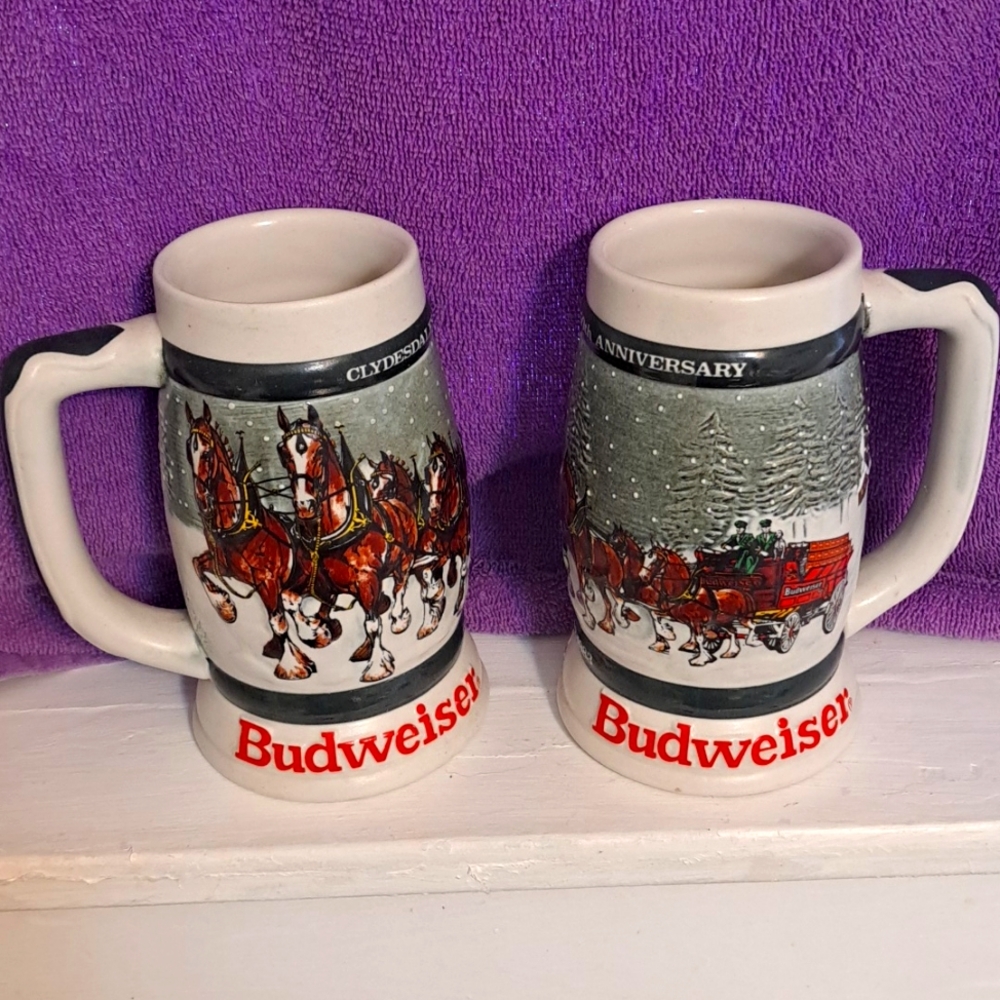 1933-1983 Clydesdales 50th Anniversary mugs